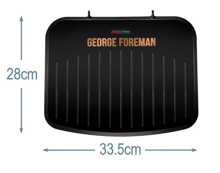 Електрогриль притискний George Foreman Fit Grill Copper Medium 25811-56 463028ua фото