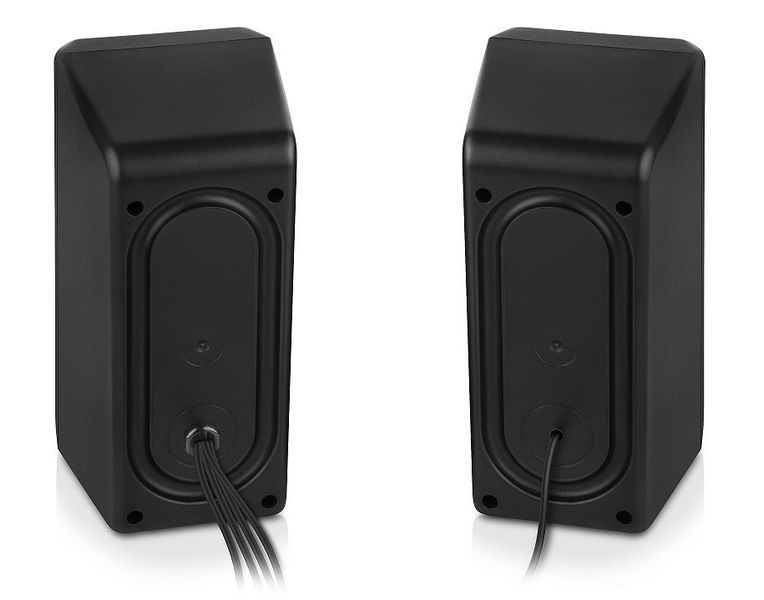 Акустические колонки Real-El S-107 USB Black (EL121100017) 622562ua фото