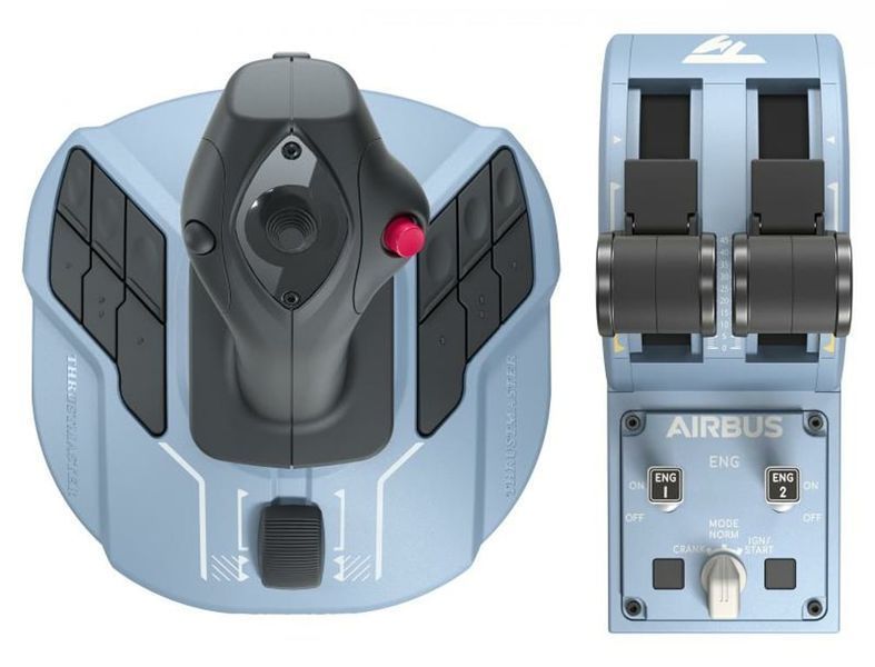 Джойстик, рычаг управления двигателем Thrustmaster TCA Officer Pack Airbus Edition PC (2960842) 517383ua фото