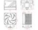 Воздушное охлаждение ID-Cooling Frozn A610 ARGB White 579896ua фото 6