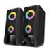 Акустические колонки Real-El S-107 USB Black (EL121100017) 622562ua фото 1