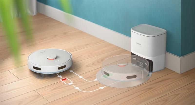Робот-пылесос с влажной уборкой Philips HomeRun Series 2000 XU2100/25 621617ua фото