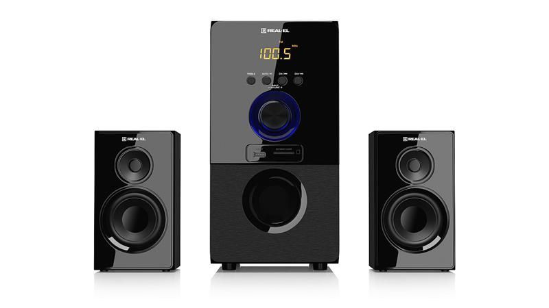 Мультимедійна акустика Real-El M-555 Black 579085ua фото