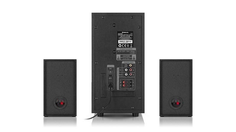 Мультимедійна акустика Real-El M-555 Black 579085ua фото