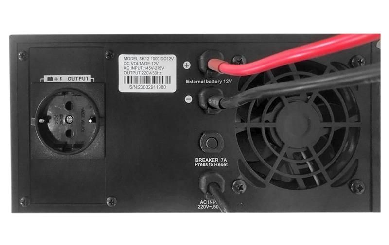 Перетворювач (інвертор) DC-AC FrimeCom SK12-1000 800W 579721ua фото