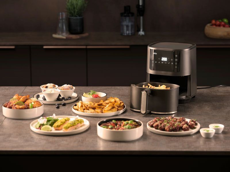 Мультипіч (аерофритюрниця) Braun MultiFry HF3030 572947 фото