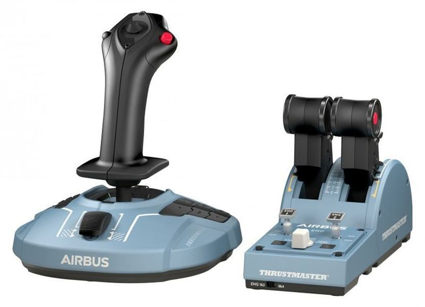 Джойстик, рычаг управления двигателем Thrustmaster TCA Officer Pack Airbus Edition PC (2960842) 517383ua фото