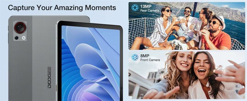 Планшет Doogee T30S 6/256GB LTE Space Gray 609172ua фото
