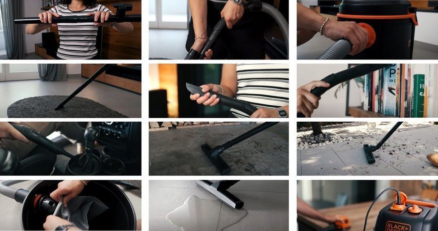Строительный пылесос Black+Decker BXVC20PTE 545124 фото