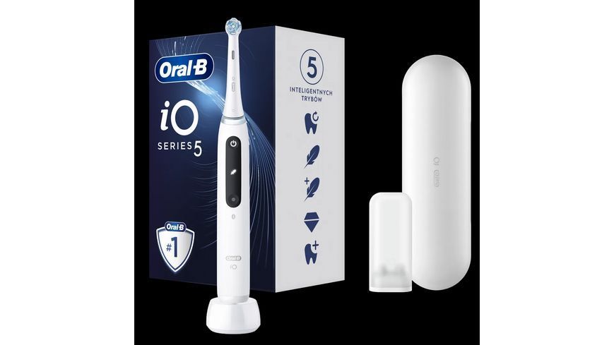 Электрическая зубная щетка Oral-B iO Series 5 White 464532 фото