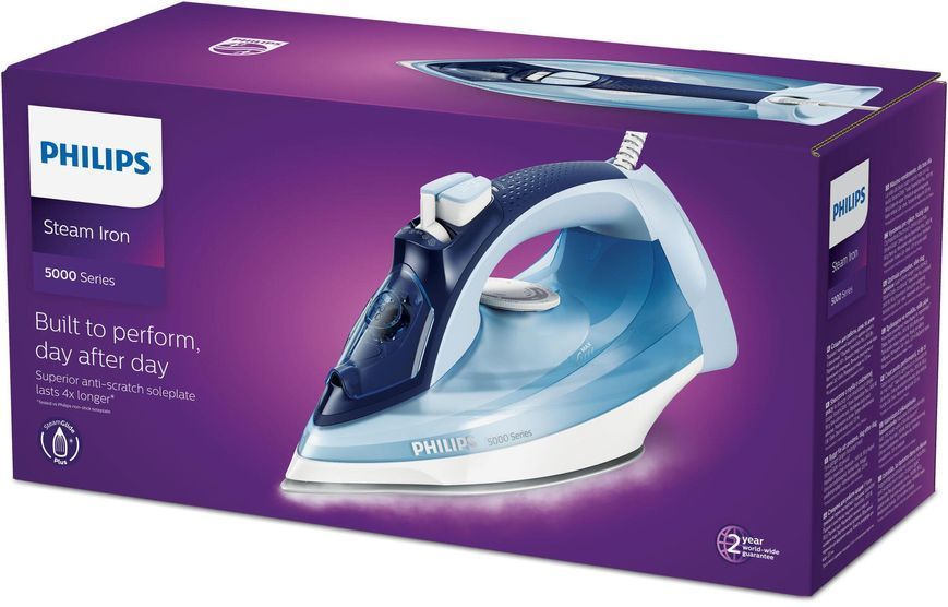 Утюг с паром Philips 5000 Series DST5030/20 332473 фото