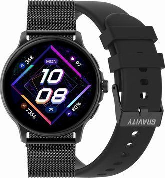 Смарт-годинник Gravity GT12-1 Black 621738 фото