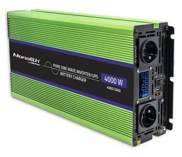 Перетворювач (інвертор) Qoltec UPS 12V 230V 2000W/4000W (51943) 476877 фото