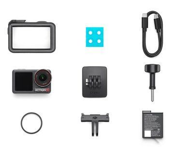 Екшн-камера DJI Osmo Action 5 Pro Standard Combo (CP.OS.00000349.01, CP.OS.00000377.01) 528563 фото