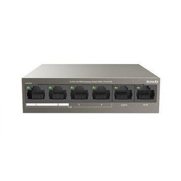 Комутатор некерований Tenda TEF1106P-4-63W 503683ua фото