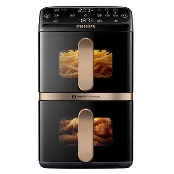 Мультипечь Philips Ovi Stacked Dual Basket Series 4000 NA462/70 623320ua фото