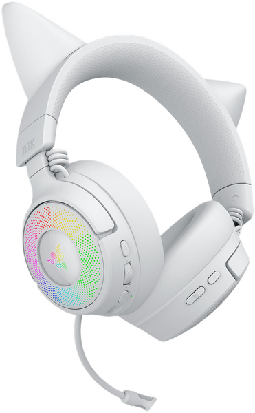 Навушники з мікрофоном Razer Kraken Kitty V3 Pro White (RZ04-05170400-R3M1) 620881 фото