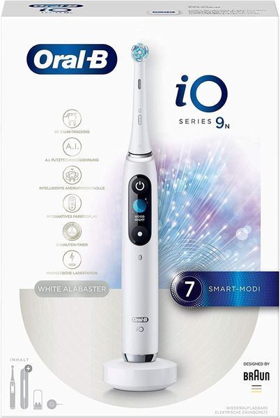 Электрическая зубная щетка Oral-B iO Series 9 White 377699ua фото