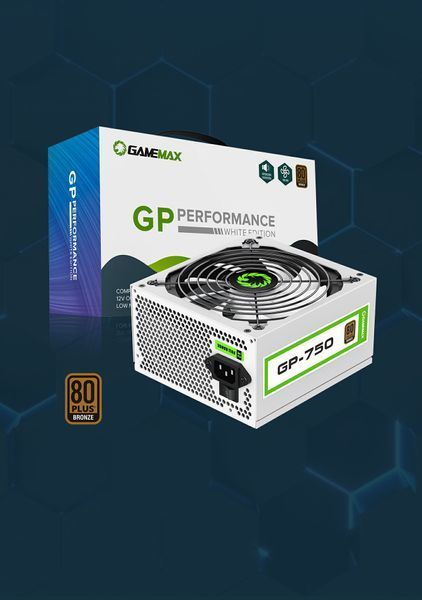Блок живлення GameMax GP-750 White 627747ua фото