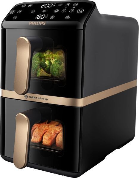 Мультипечь Philips Ovi Stacked Dual Basket Series 4000 NA462/70 623320ua фото