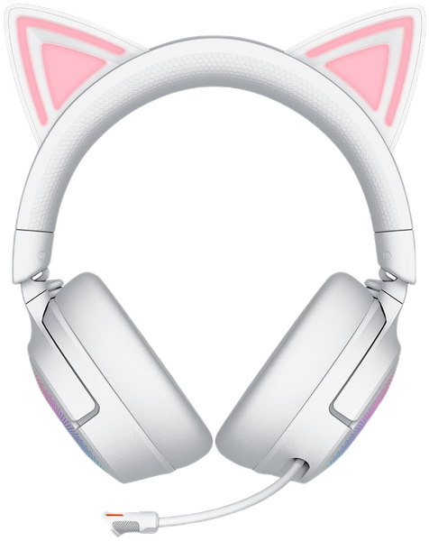 Навушники з мікрофоном Razer Kraken Kitty V3 Pro White (RZ04-05170400-R3M1) 620881 фото