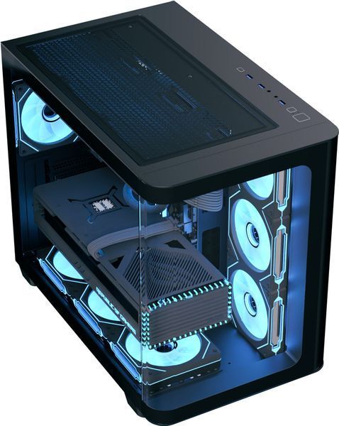 Корпус Aerocool P500C-G-BK-v1 (ACCM-PN01043.11) 619996 фото