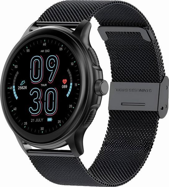 Смарт-годинник Gravity GT12-1 Black 621738 фото
