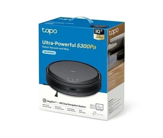 Робот-пилосос TP-Link Tapo RV20 Max Black 587993 фото