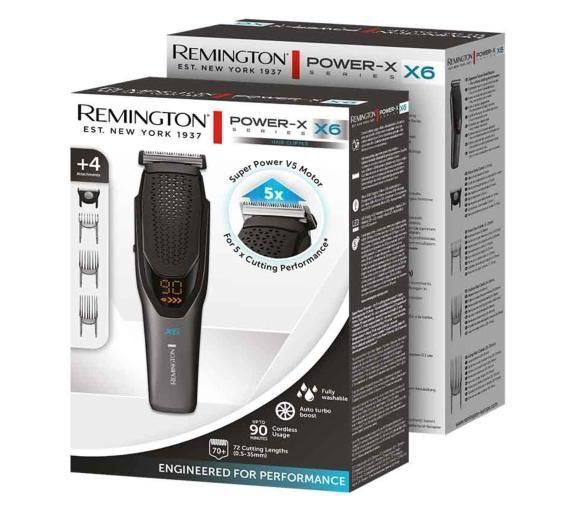 Машинка для стрижки Remington Power-X Series X6 Hair Clipper HC6000 354924ua фото
