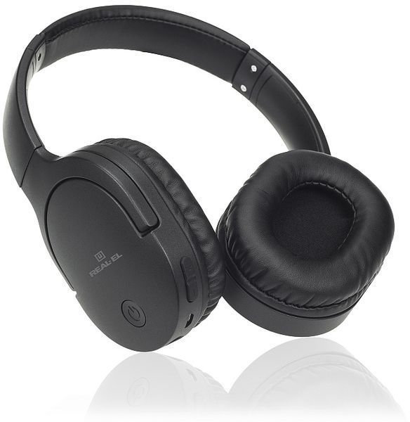Навушники з мікрофоном Real-El GD-850 Black (EL124100025) 579473ua фото
