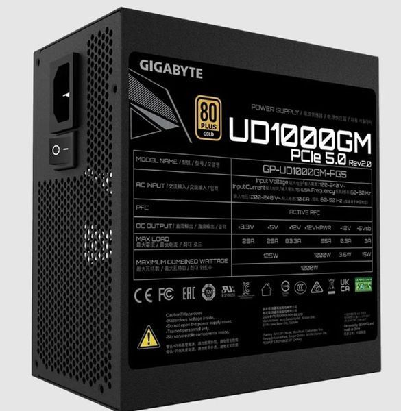 Блок живлення Gigabyte PG5 V2 (GP-UD1000GM) 525790ua фото