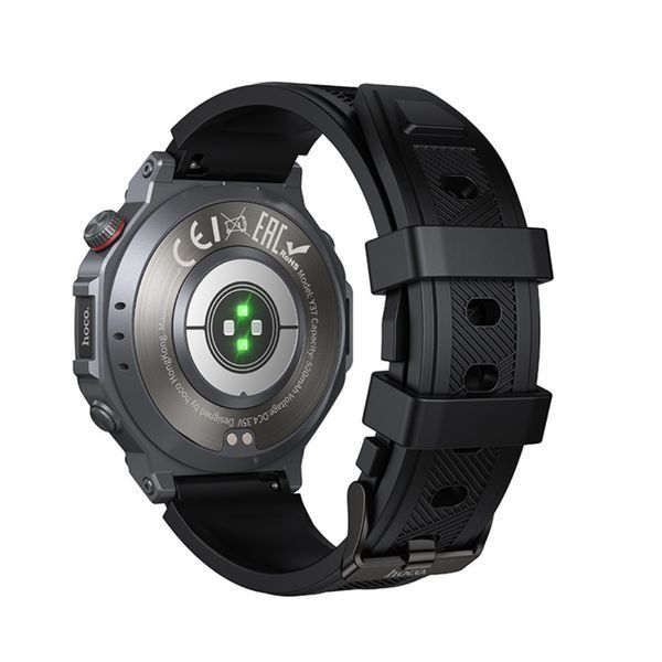 Смарт-годинник Hoco Y37 Amoled 36mm Black 626990ua фото