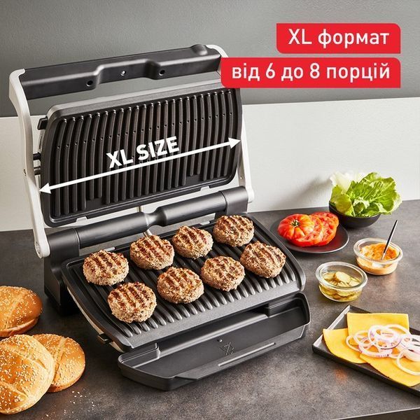 Електрогриль притискний Tefal OptiGrill+ XL GC727D10 577979ua фото