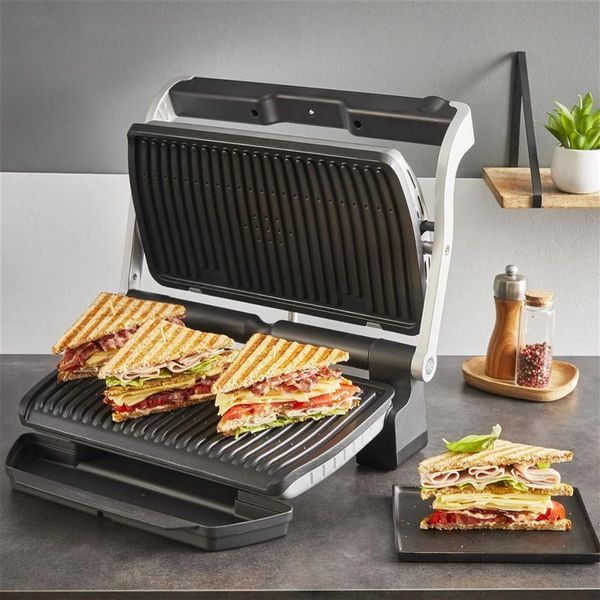 Електрогриль притискний Tefal OptiGrill+ XL GC727D10 577979ua фото