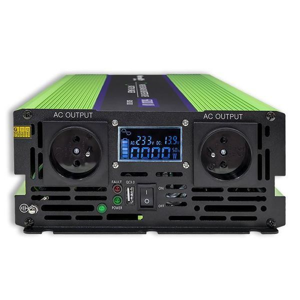 Перетворювач (інвертор) Qoltec UPS 12V 230V 2000W/4000W (51943) 476877 фото