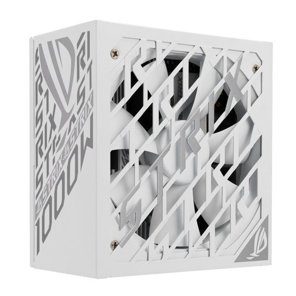 Блок питания Asus ROG Strix 1000W Platinum White Edition (90YE00W4-B0NA00) 577303ua фото
