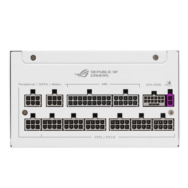 Блок питания Asus ROG Strix 1000W Platinum White Edition (90YE00W4-B0NA00) 577303ua фото