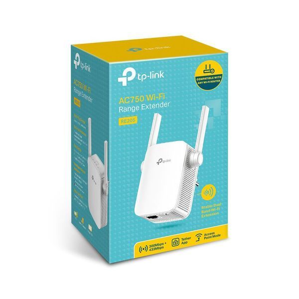 Повторитель Wi-Fi TP-Link RE205 464213ua фото