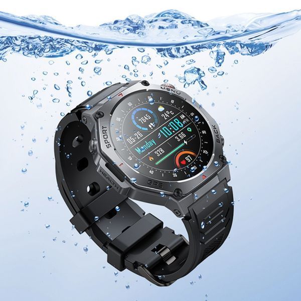 Смарт-годинник Hoco Y37 Amoled 36mm Black 626990ua фото