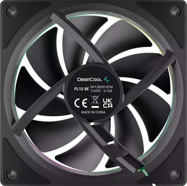 Вентилятор Deepcool FL12 SE 3 in 1 Black (R-FL12SE-BKAPN3-G) 618873 фото