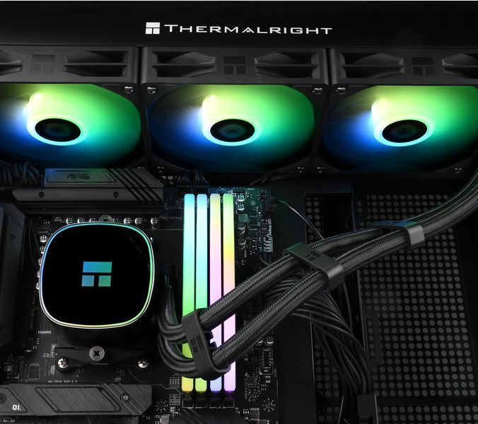 Водяне охолодження Thermalright Frozen Horizon 360 Black ARGB V2 619149 фото