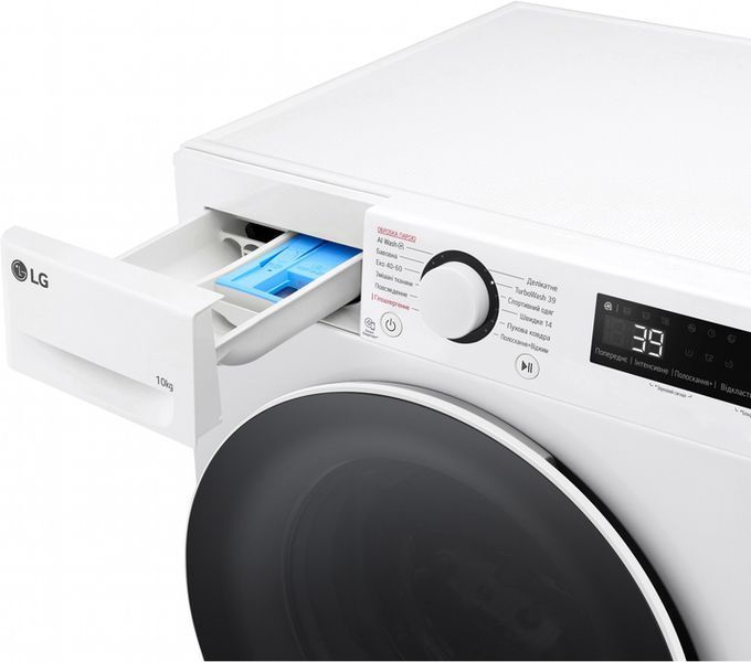 Пральна машина автоматична LG F4Y5RS0W 628686ua фото