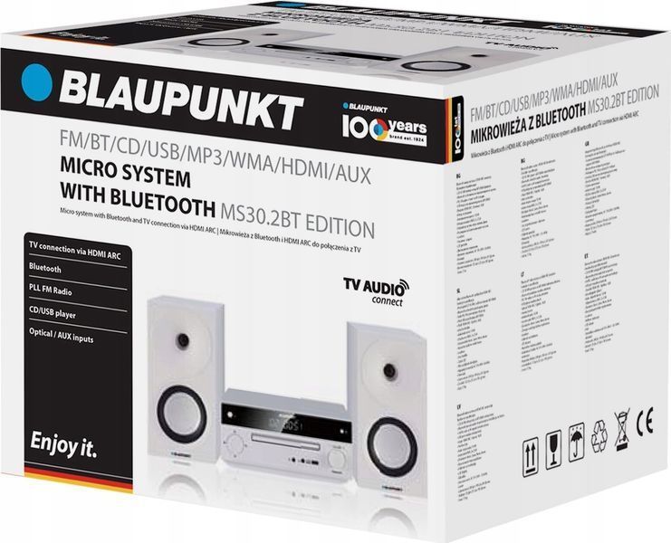 Музичний центр Blaupunkt MS30.2BT White 618350 фото