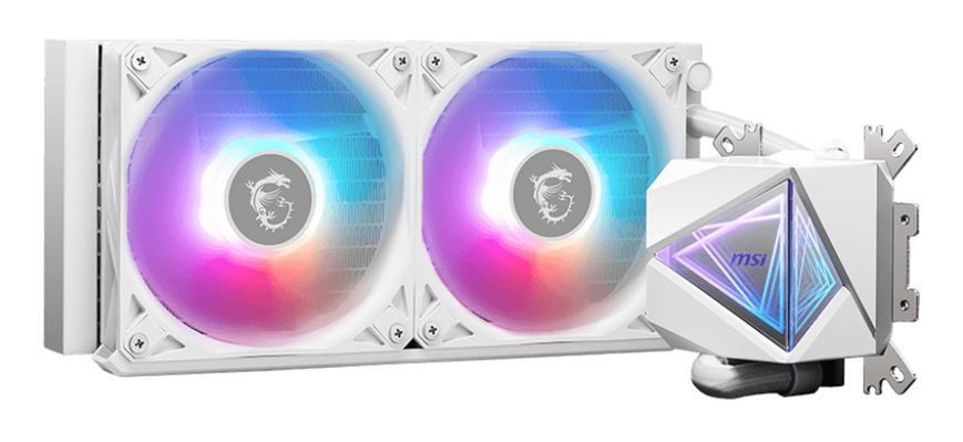 Водяне охолодження MSI MAG CoreLiquid I240 White 531231ua фото