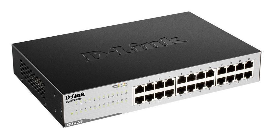 Коммутатор неуправляемый D-Link GO-SW-24G 461772ua фото