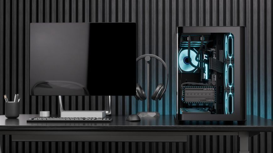 Корпус Aerocool P500C-G-BK-v1 (ACCM-PN01043.11) 619996 фото