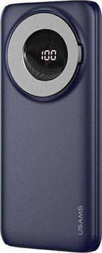 Внешний аккумулятор (павербанк) Usams US-PB62 10000mAh Dark Blue 619756 фото