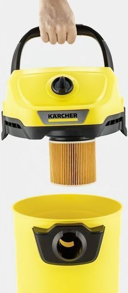 Профессиональный пылесос Karcher WD 3-18 (1.628-550.0) 479322 фото