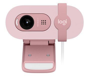 Веб-камера Logitech Brio 100 Full HD Webcam Rose (960-001623) 507902ua фото