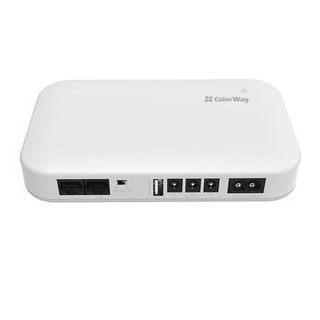 ДБЖ для роутера ColorWay 10000mAh 21W DC White (CW-PB100LI3WT) 577880ua фото